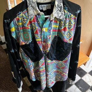 1980s lawman international m very rare shirt vintage